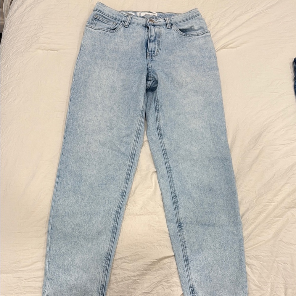Mango Women's Light Blue Jeans